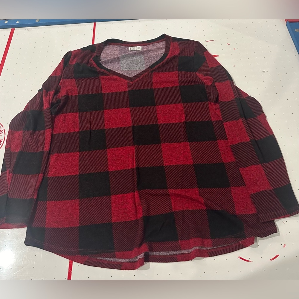Maurice’s plaid long sleeve